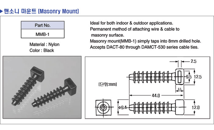 ǼҴ Ʈ, Ҵ Ʈ / masonry mount / ǼҴϸƮ, ҴϸƮ